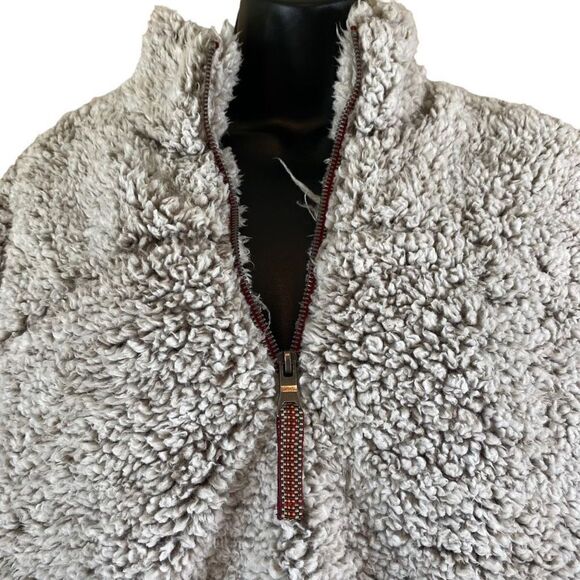 PAAZA Sherpa Frosty Tipped 1/4 Zip Pullover - Picture 2 of 5